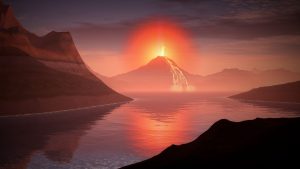 La química de los volcanes en erupción